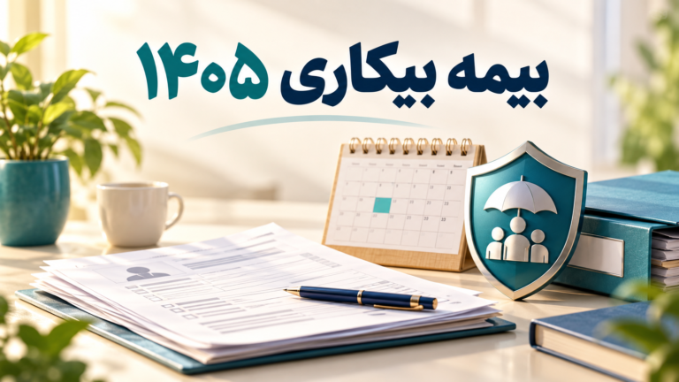 بیمه بیکاری ۱۴۰۵؛ مدارک، تقویم مهلت درخواست و نماد حمایت بیمه